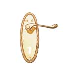 Georgian Lever Lock Oval (H-1005)